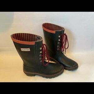 Hunter Lace Boots